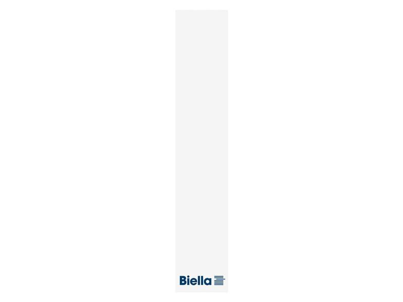 Biella Rückenschilder 2.7 x 14.3 cm, 25 Stück, Weiss