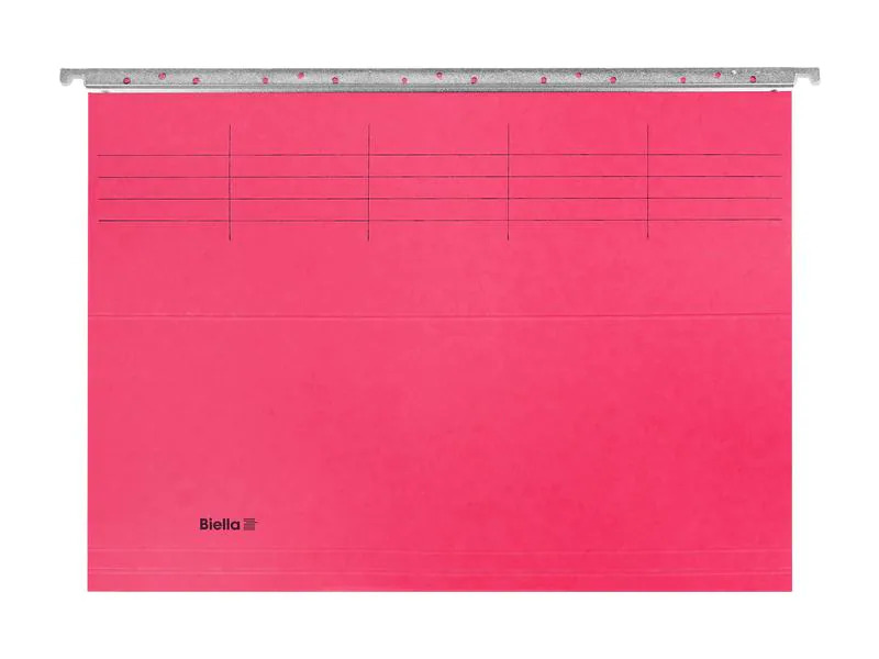 Biella Hängeregister A4, 32 x 25 cm, Rot, 1 Stück