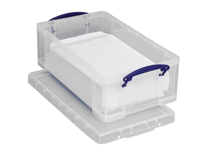 Really Useful Box Aufbewahrungsbox 12 Liter, Transparent