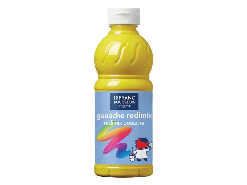LEFRANC Temperafarben Redimix 500 ml, Gelb