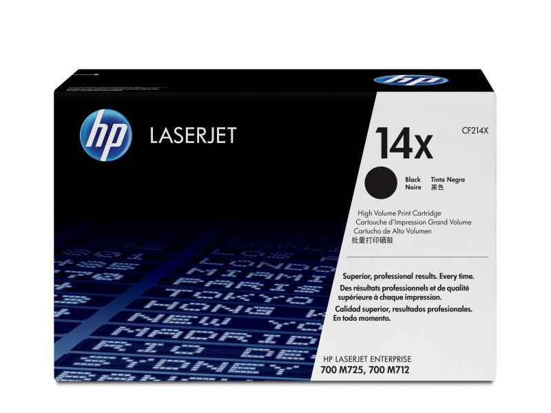 HP Toner Nr. 14X (CF214X) Black