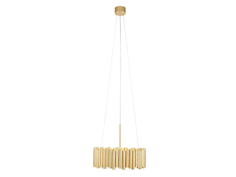 Markslöjd Pendelleuchte Level, Ø 52.5 cm, 3 x E27, Gold