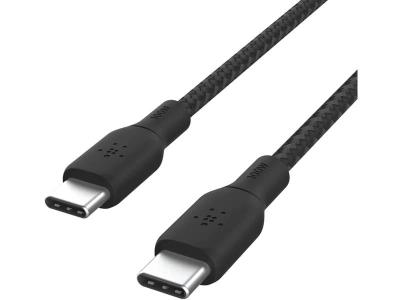 Belkin USB-Kabel Boost Charge 100 W USB C - USB C 2 m Schwarz