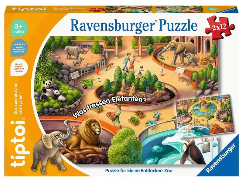 tiptoi Puzzle Zoo