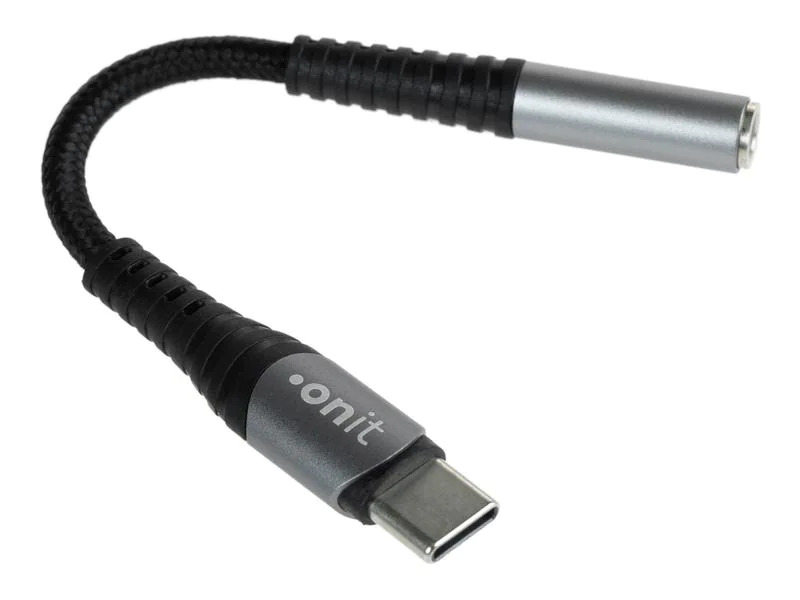 onit Digital-Audio-Adapter USB-C auf 3.5 mm Klinke