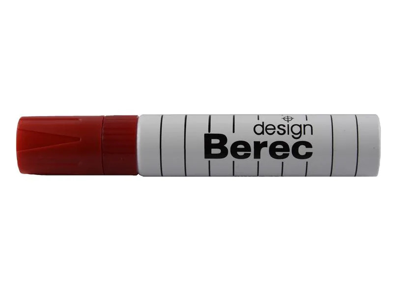 Berec Whiteboard-Marker Jumbo 10 Stück, Rot