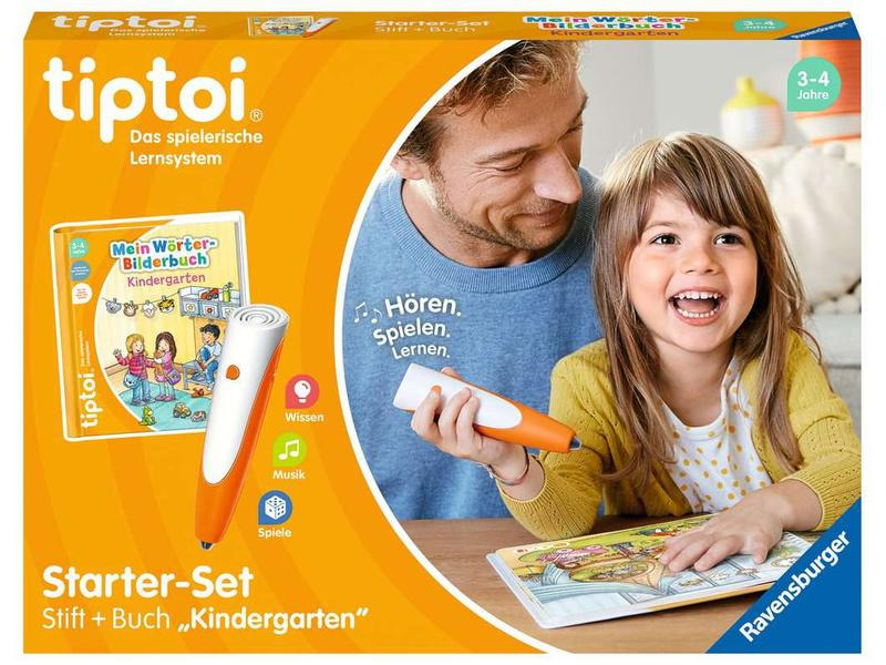 tiptoi Starter-Set Stift und Wörter-Bilderbuch Kindergarten -DE-