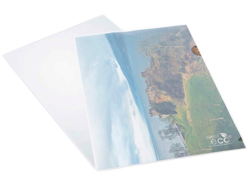Rapesco Sichthülle Eco Transparent, 25 Stück