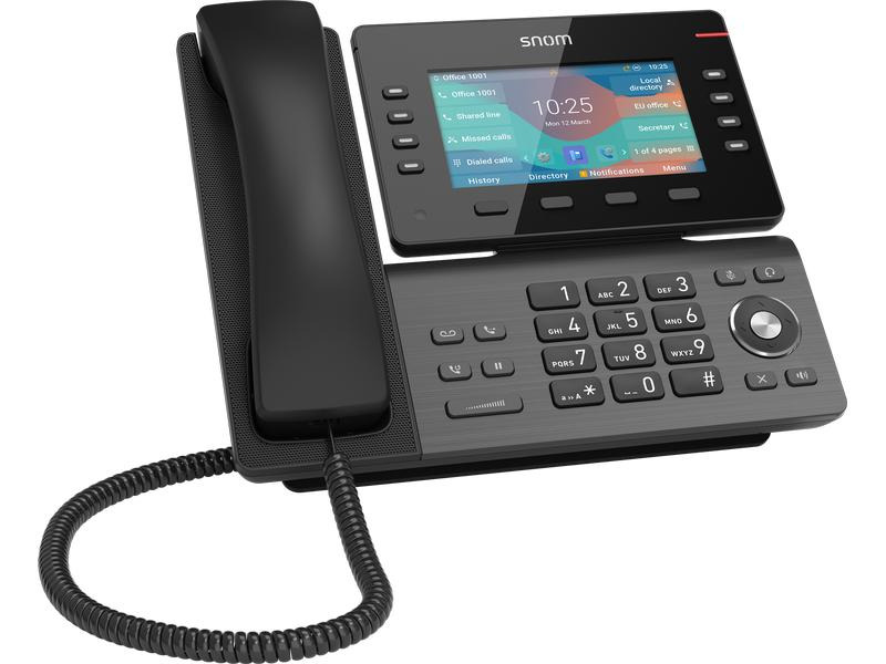 snom Tischtelefon D862 Schwarz