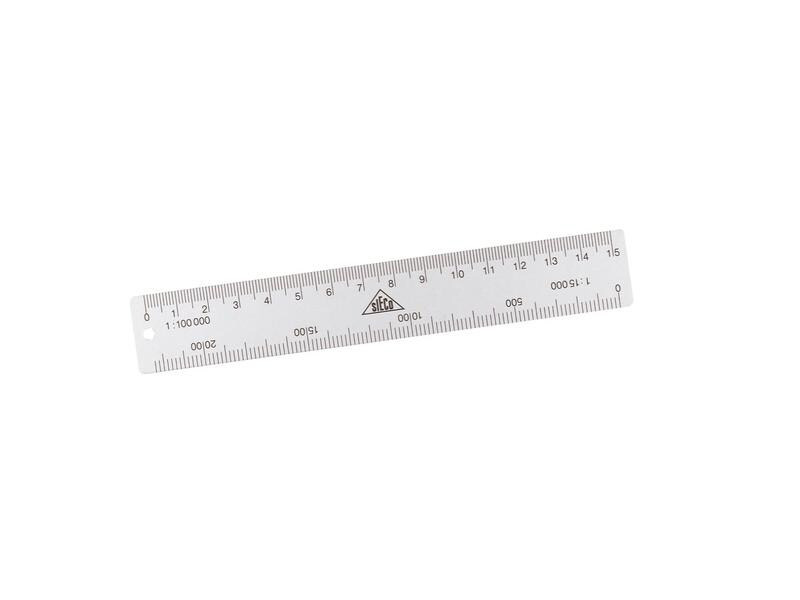 Büromaterial Lineal Kartenmassstab 15 cm