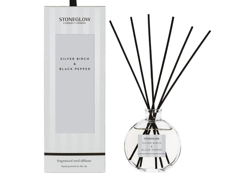 Stoneglow Duftstäbchen Silver Birch &amp; Black Pepper 120 ml