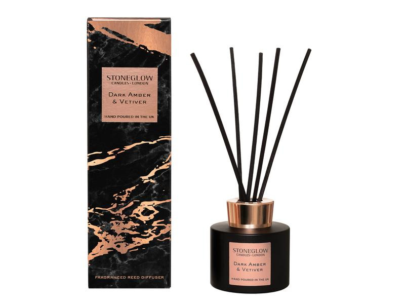 Stoneglow Duftstäbchen Dark Amber &amp; Vetiver 120 ml