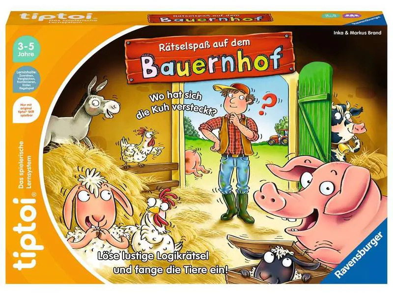 tiptoi Spiel Rätselspass auf dem Bauernhof