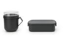 Brabantia Lunchbox Make &amp; Take Dunkelgrau