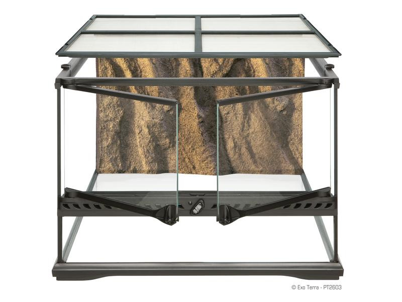 Exo Terra Glasterrarium Natural Small/Low, 45 x 45 x 30 cm