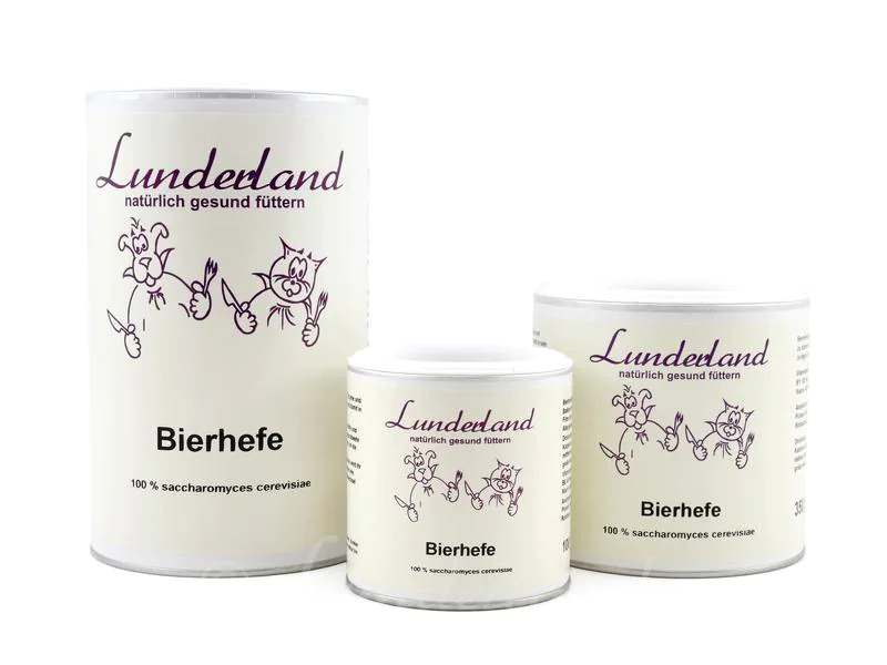 Lunderland Hunde-Nahrungsergänzung Bierhefe, 350 g