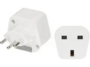 Max Hauri Reiseadapter GB – CH, Weiss