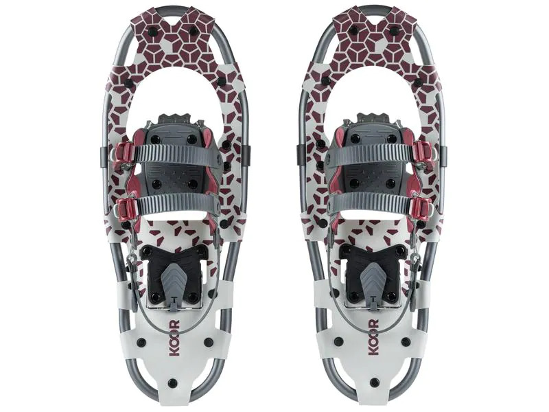 KOOR Schneeschuh Lumi Flex S/M Dunkelrot