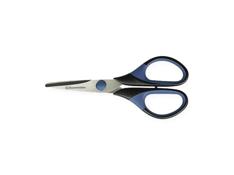 Soennecken Schere Softgrip 14 cm, Edelstahl, Universal