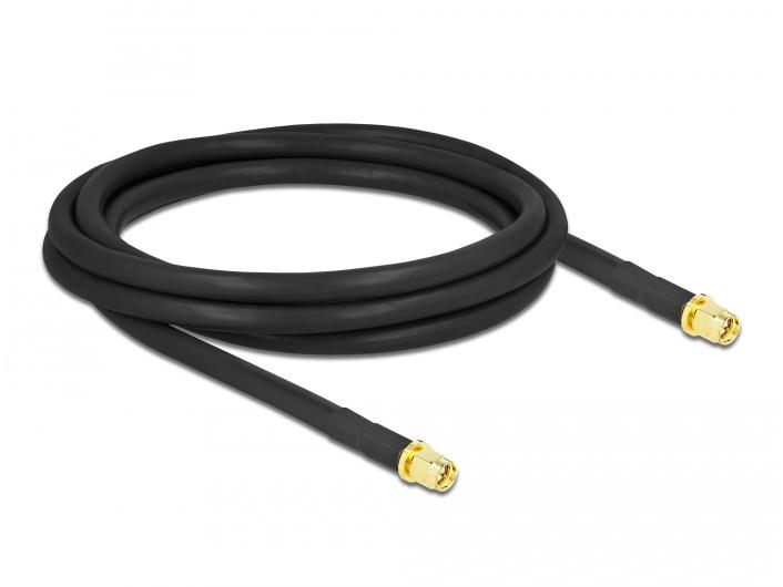 Delock Antennenkabel LTE/5G, LMR/CFD300 SMA zu SMA, 2 m