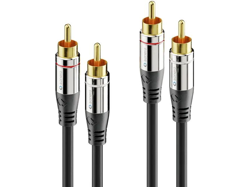 sonero Audio-Kabel Cinch - Cinch 0.5 m