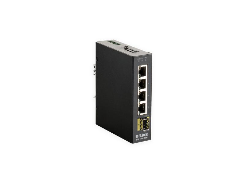 D-Link Rail Switch DIS-100G-5SW 5 Port