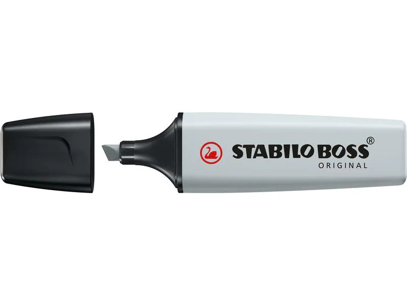 STABILO Textmarker Boss Pastell Grau