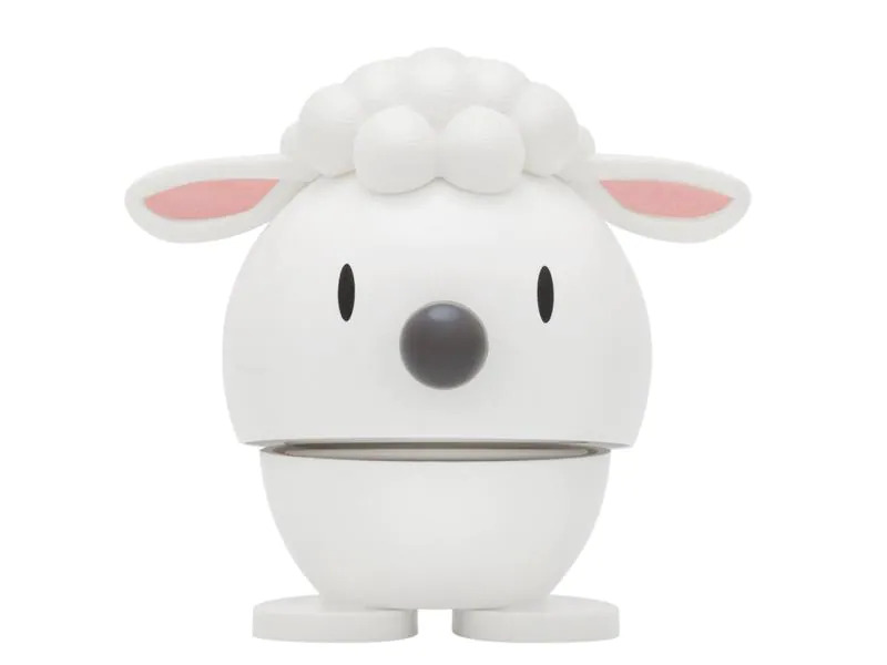 Hoptimist Aufsteller Bumble Lambert S 7.4 cm, Weiss