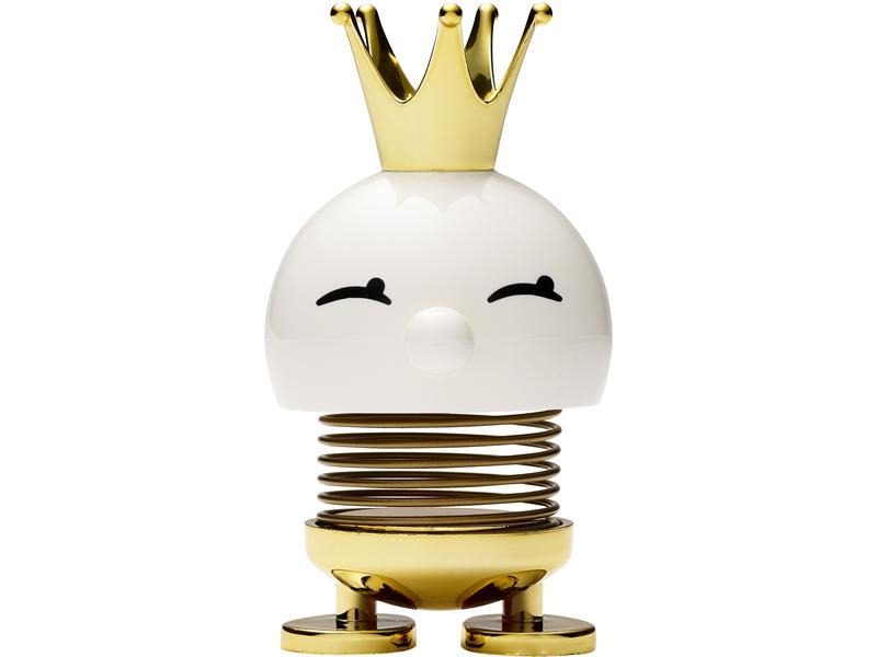 Hoptimist Aufsteller Bimble Prinzessin S 8.9 cm, Gold/Weiss