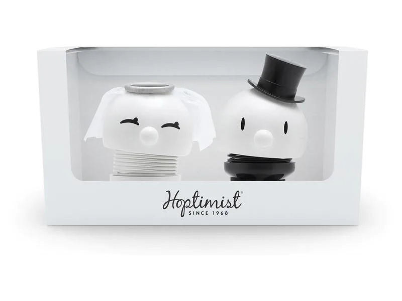 Hoptimist Aufsteller Braut &amp; Bräutigam S 2 Stück