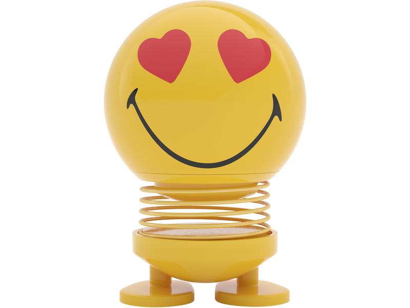 Hoptimist Aufsteller Bumble Smiley Love S 8 cm, Gelb