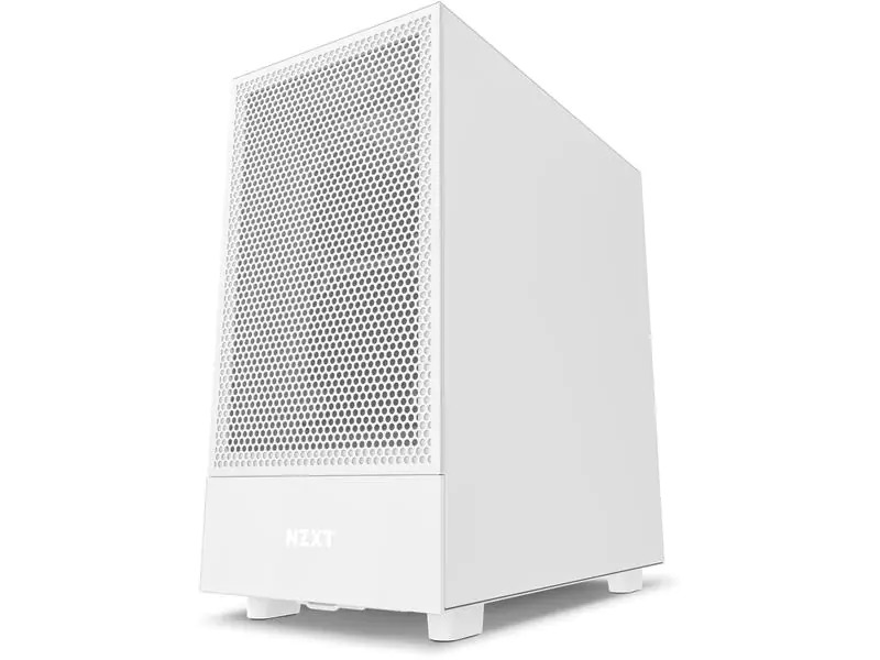 NZXT PC-Gehäuse H5 Flow Weiss matt