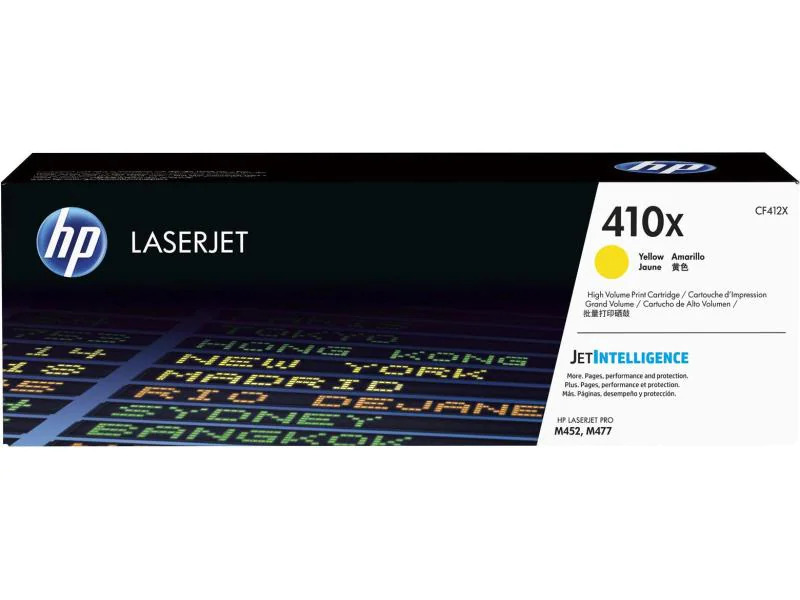 HP Toner Nr. 410X (CF412X) Yellow