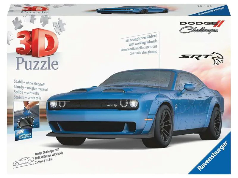 Ravensburger 3D Puzzle Dodge Challenger SRT Hellcat Redeye Widebody