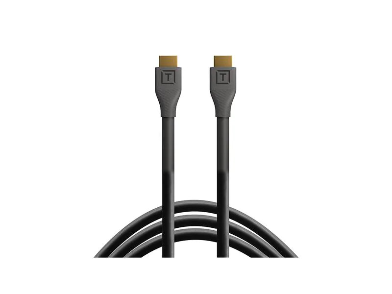 Tether Tools Kabel TetherPro HDMI 2.0 zu HDMI 2.0, 1 m Schwarz