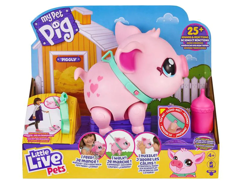 moose Spielzeugfigur Little Live Pets Schwein