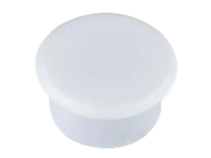Alco Hakenmagnet Ø 13 mm, 10 Stück, Weiss