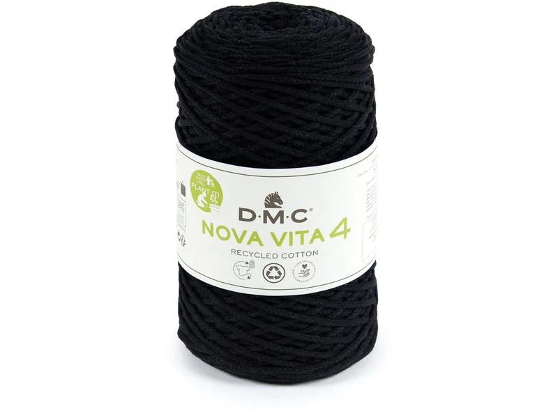 DMC Wolle Nova Vita 2.5 mm, 250 g, Schwarz