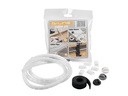 STEFFEN Kabelmanagement Set D-Line Weiss