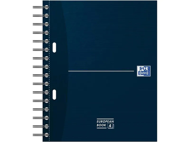 Oxford Notizbuch European Book A5+, kariert, assortiert