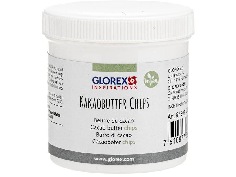 Glorex Kosmetikbutter Kakao Chips 100 g