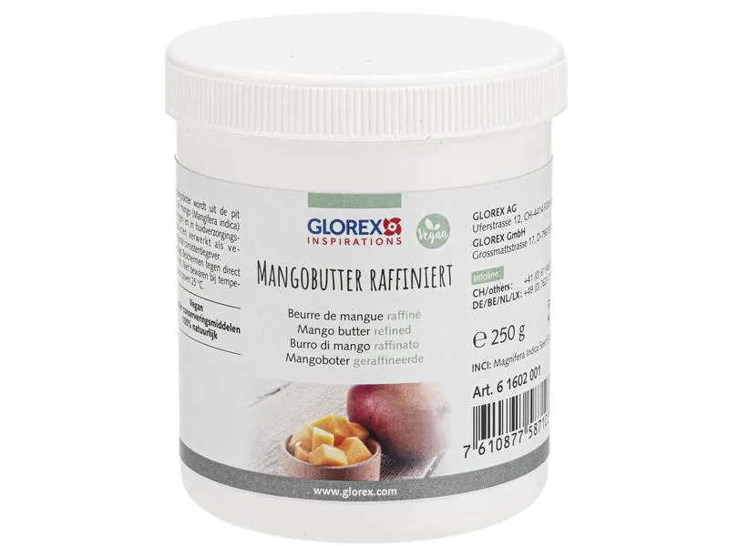 Glorex Kosmetikbutter Mango raffiniert 250 g