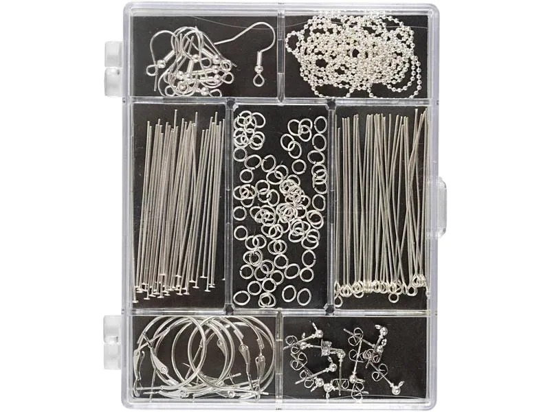Creativ Company Schmuck Bastelset Silber