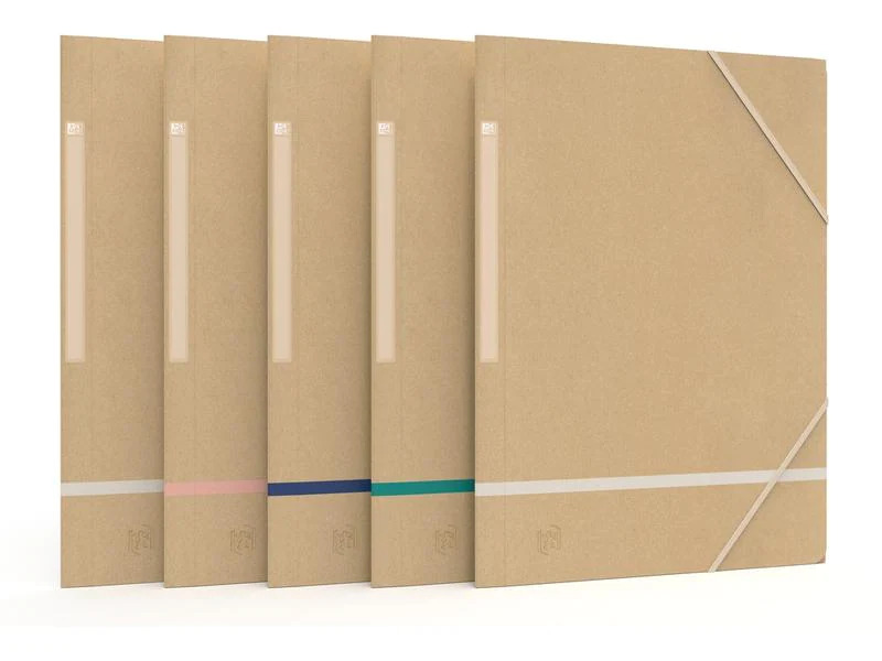 Oxford Gummibandmappe A4, assortiert
