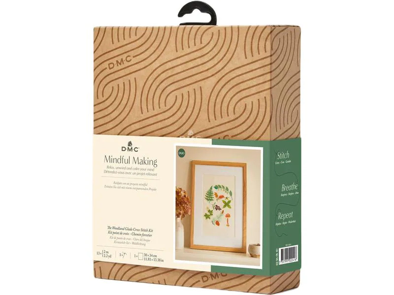 DMC Stickset Mindful Making Waldweg, 17 x 20 cm