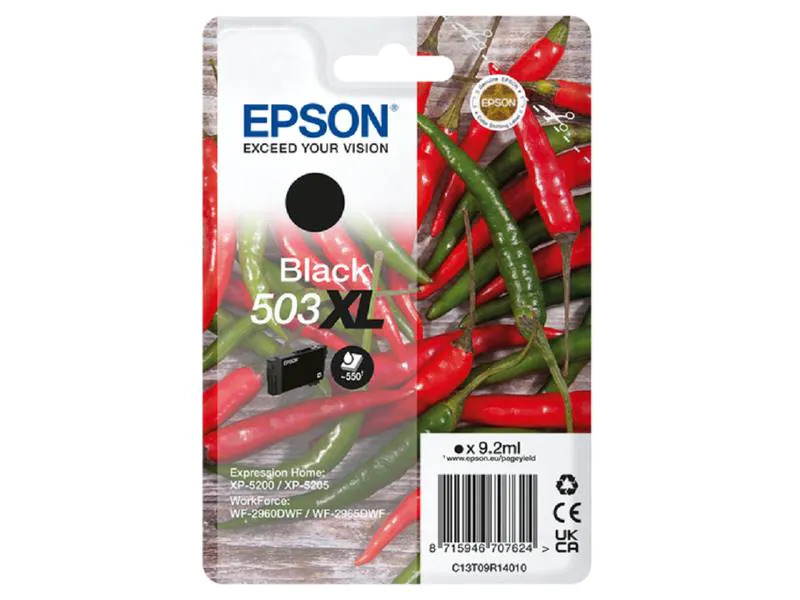 Epson Tinte Nr. 503XL / C13T09R14010 Black