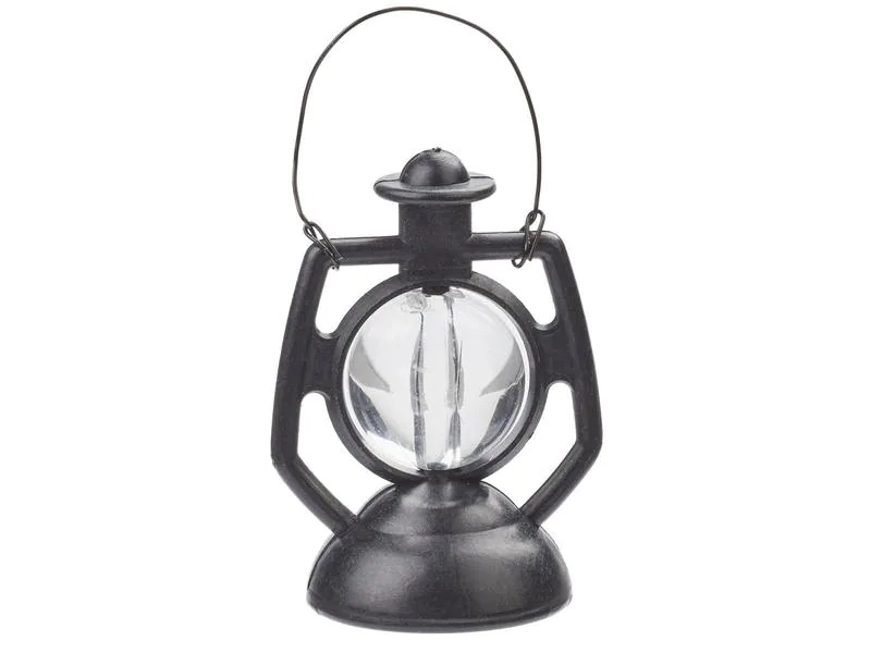 HobbyFun Mini-Utensilien Laterne Schwarz