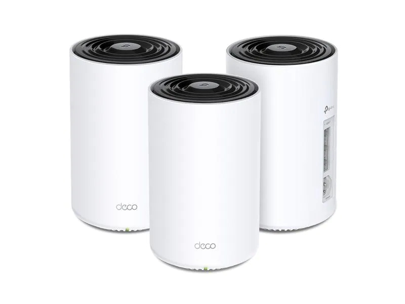 TP-Link Mesh-System Deco PX50 Hybrid WiFi-6 mit Powerline 3er-Set