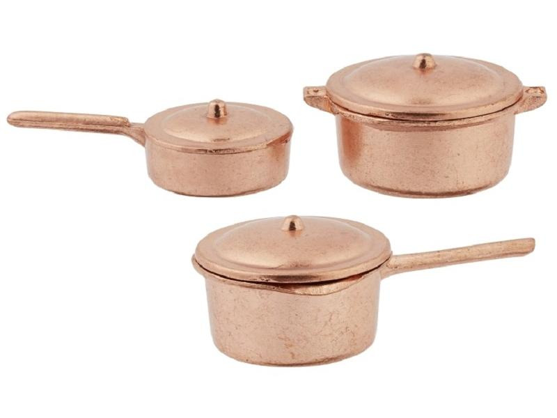 HobbyFun Mini-Utensilien Topfset 3-teilig