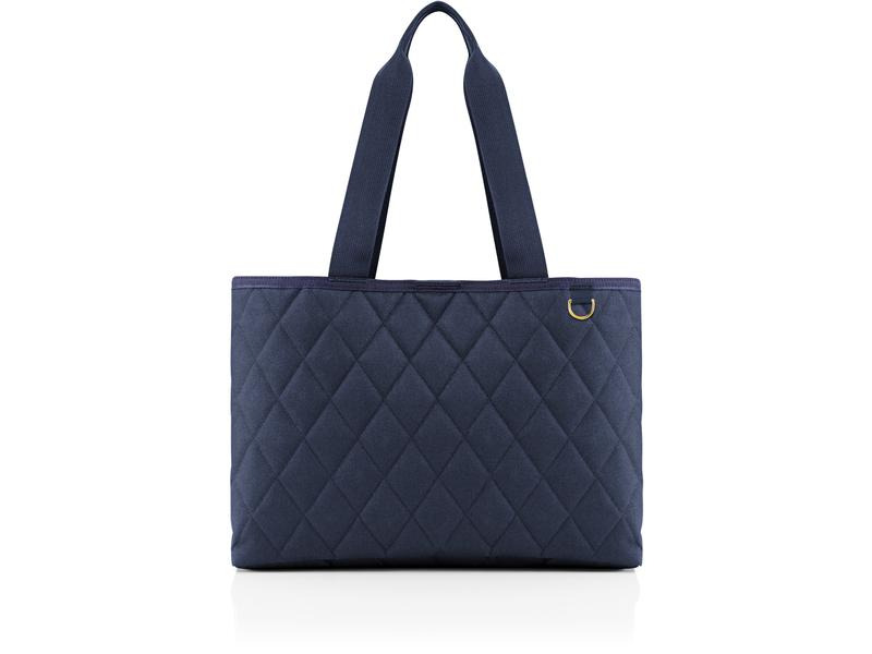 Reisenthel Tasche Classic Shopper L Rhombus Midnight Gold